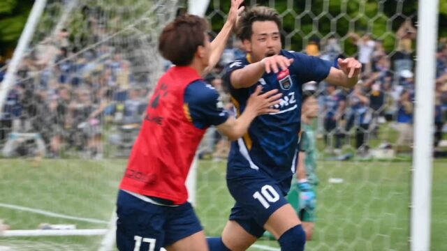 🏆天皇杯 JFA 第105回全日本サッカー選手権大会 1回戦
後半アディショナルタイム＋６分

#菊地健太 選手の正確なクロスから #髙澤優也 選手らしい豪快ボレーが突き刺さった後半アディショナルタイムのシーンを広報カメラでプレイバック📹

#ザスパ群馬 1-0 #法政大学

#thespa
#ChasingGlory #天皇杯 #jfa